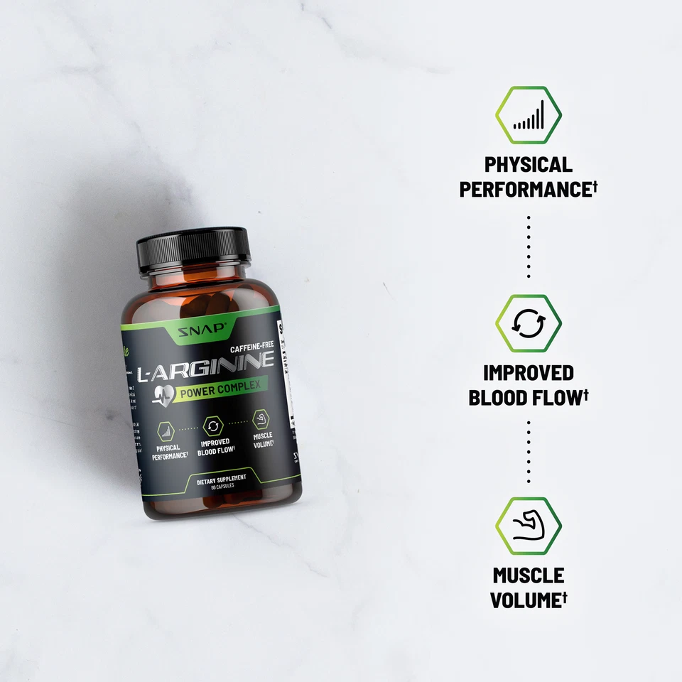 Óxido Nítrico + L-Arginina + Testo Booster, Paquete de Construcción Muscular Pre Entrenamiento Foto 3 de 4