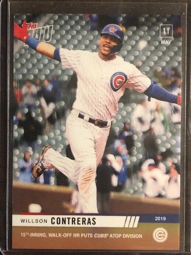 2019 Topps Now 214 Willson Contreras