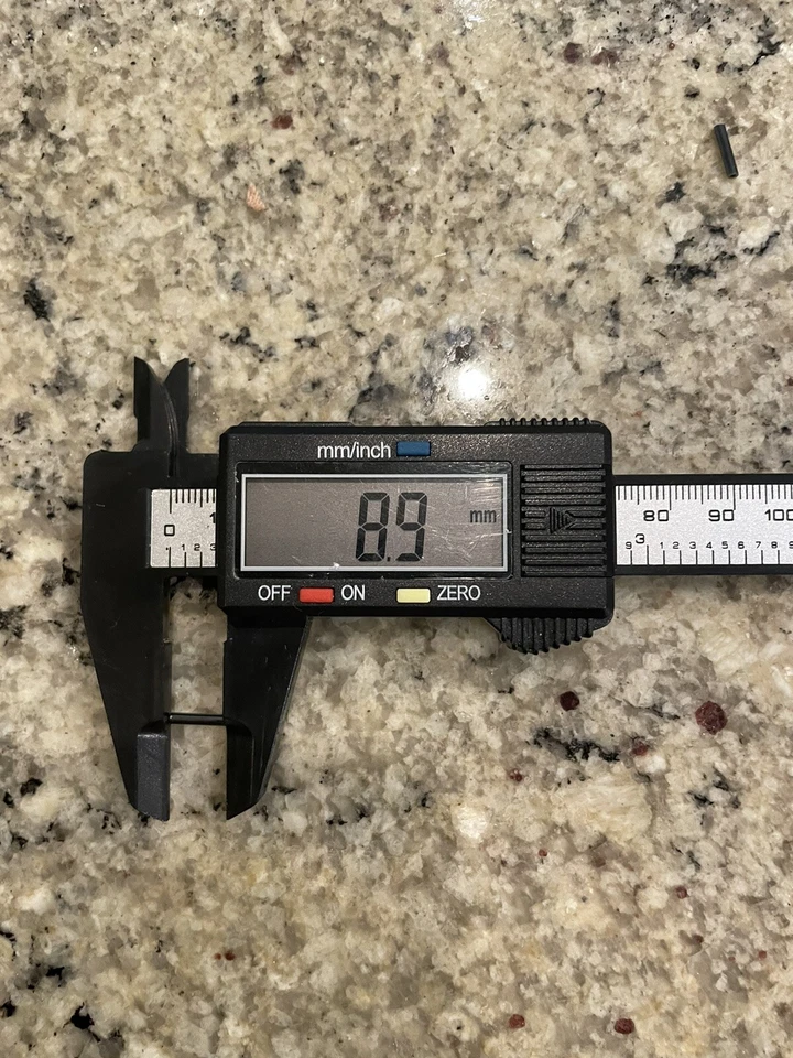 Hematite Shiney 9mm Stone Grey Glass Tube Bugle Beads Loose 5gms - Image 3 of 3