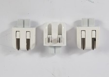 Lot of 3 OEM Apple Wall Plugs for MagSafe Charger Power Adapter   Model A1555