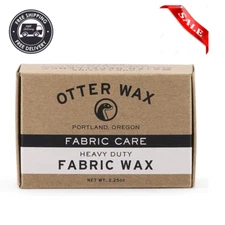Otter Wax Fabric Wax Bar | Regular Bar | Durable Rain Protection | Made in the U