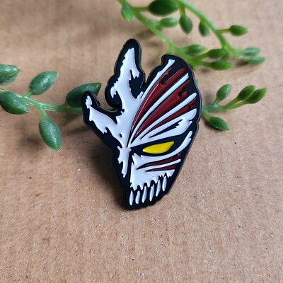 Bleach Emaille Pin Anstecker - Bleach Anime Ichigo Maske Metall Pin Geschenk