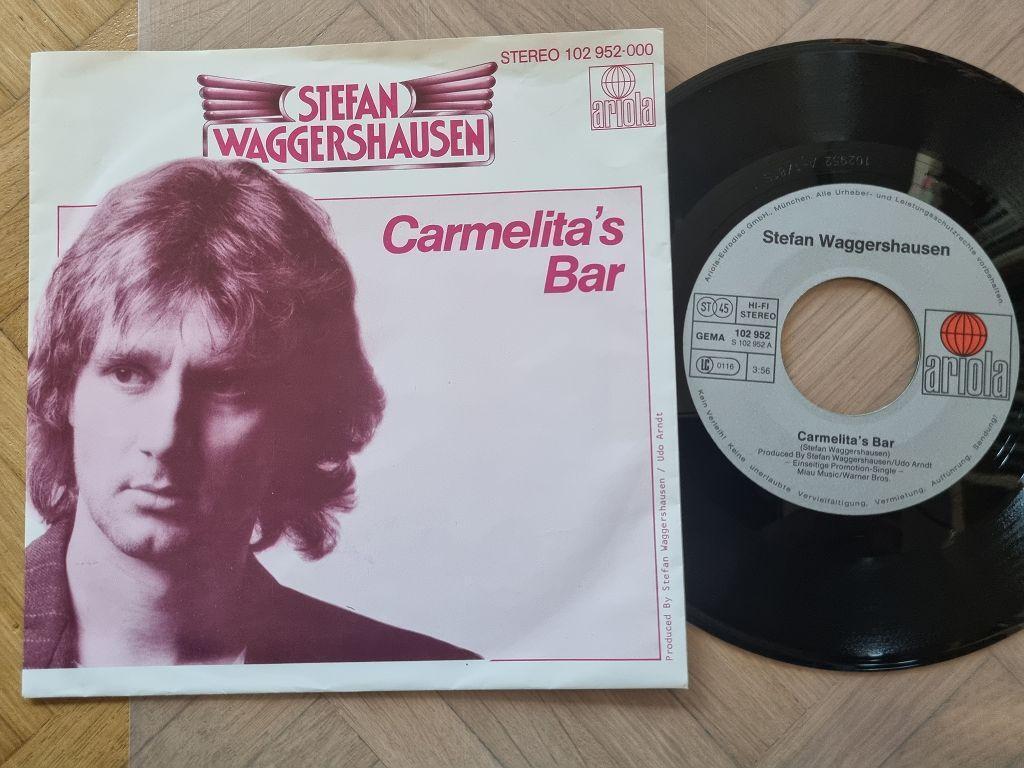 7"" Single Stefan Waggershausen - Carmelita's Bar Vinyl Germany PROMO
