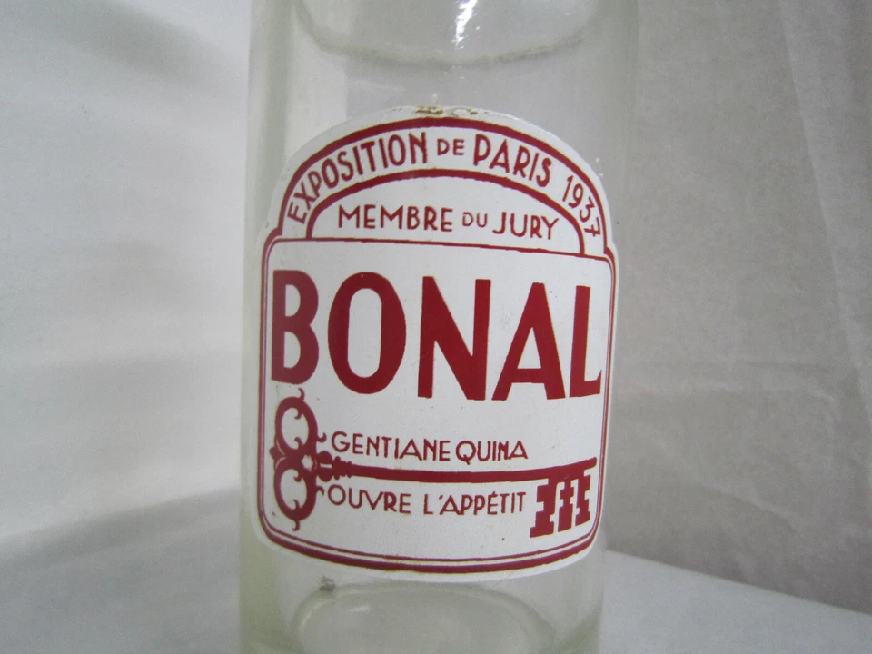 ANCIENNE BOUTEILLE CARAFE BONAL EXPOSITION DE PARIS 1937 MEMBRE DU JURY - Photo 2/4