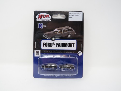Atlas N 60000037 Ford Fairmont Wagon 1978 negro coche vehículo automóvil