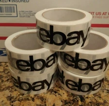 5 Rolls - Ebay Official Branded Packing Tape 2”x 75’