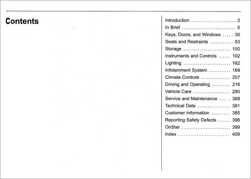Chevrolet Malibu 2016 manual del propietario Chevy operador guía del usuario Foto 2 de 2