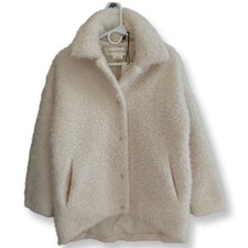 Treasure & Bond NWT Teddy Fleece Jacket Ivory...