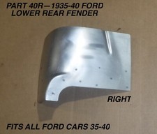 193519361937193819391940 Ford Car 40right Front Of Rear Fender Repair