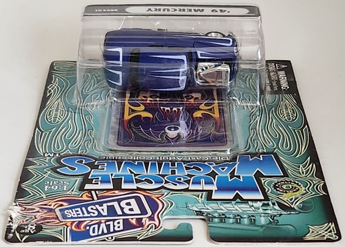 MUSCLE MACHINES '49 MERCURY - BRAND NEW/FACTORY SEALED - BLVD. BLASTERS - 1:64 - Picture 4 of 8