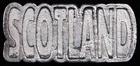 Scarce PURE Scottish Silver SCOTLAND 2.93 oz .999 Fine Silver Poured Art Bar