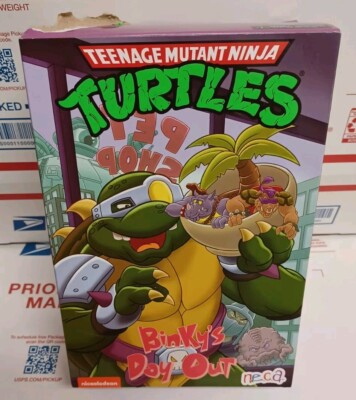 NECA: Teenage Mutant Ninja Turtles ~ Ultimate Slash ~ Binky's Day Out Box Damage