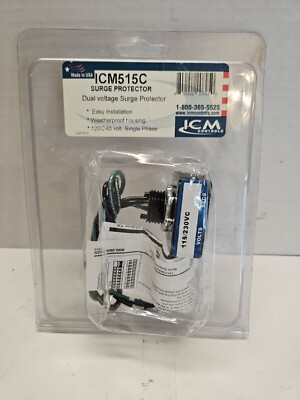 ICM CONTROLS ICM515C DUAL VOLTAGE SURGE PROTECTOR NEW IN BOX