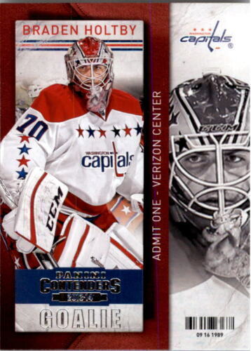 2020-21 UD SP GAME-USED JOHN CARLSON & BRADEN HOLTBY SKILLS DUAL