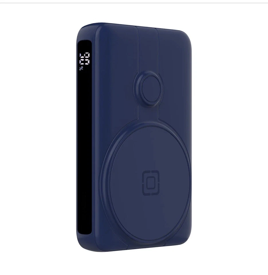 Банк питания Incipio 10 000 мАч с беспроводной зарядкой и встроенными кабелями - Изображение 2 из 3