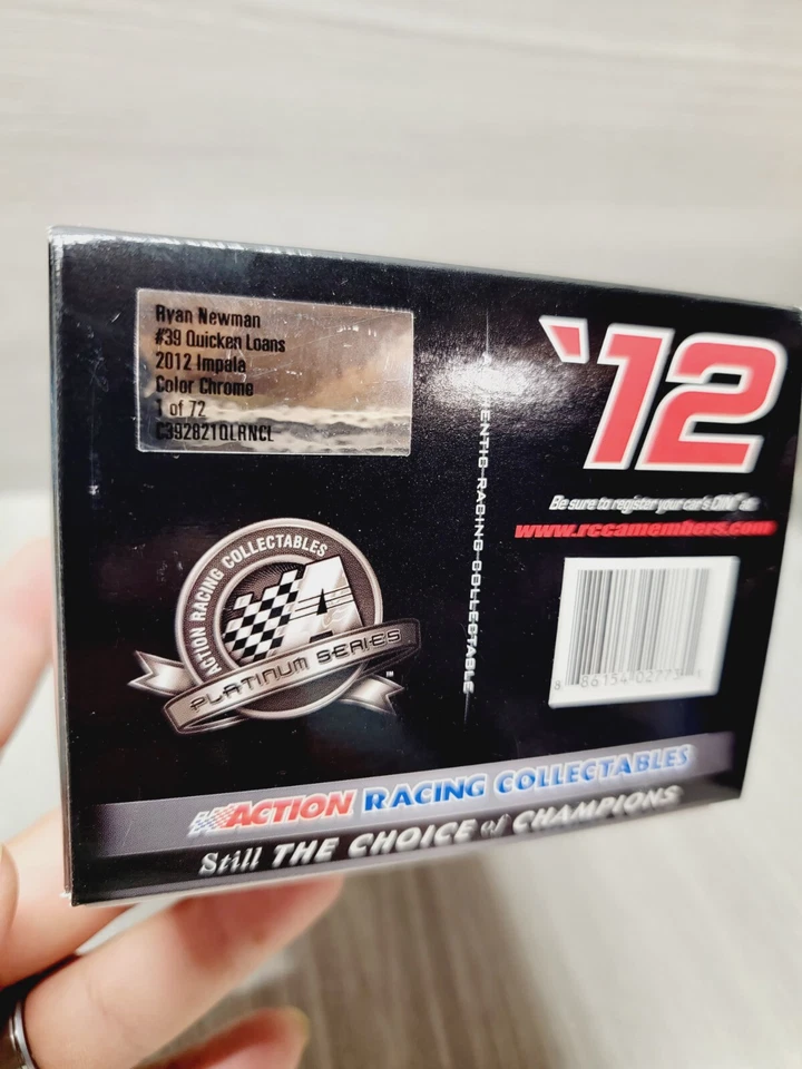 Action Racing Ryan Newman #39 Quicken Loans 2012 Impala color cromo 1 de 72 Foto 4 de 4