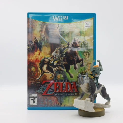 THE LEGEND OF ZELDA TWILIGHT PRINCESS HD w/ Wolf Link Amiibo | VG++