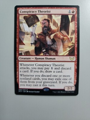 MTG Conspiracy Theorist Strixhaven: School of Mages 094/275 Regular Rare | eBay MTG Conspiracy Theorist Strixhaven: School of Mages 094/275 Regular Rare | eBay