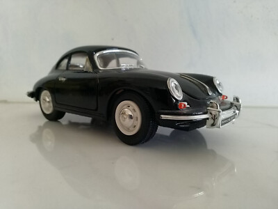 Porsche 356 B 1:24 Coupé, 1961, schwarz, von Solido