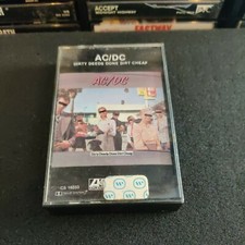 AC/DC "Dirty deeds done dirt cheap" Cassette Tape, Atlantic Label 