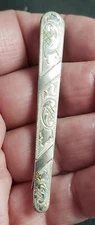 Silver 825?  Hair Clip Antique Victorian Style Jewelry Valentine Gift READ
