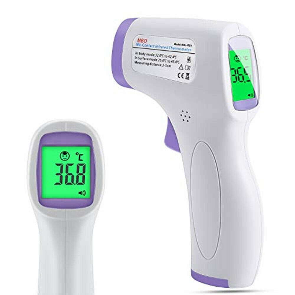 TERMOMETRO DIGITALE INFRAROSSI PER FEBBRE VIRUS DIGITALE TERMOSCANNER CE