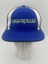 Las Vegas High Roller Wheel SnapBack Baseball Trucker cap blue