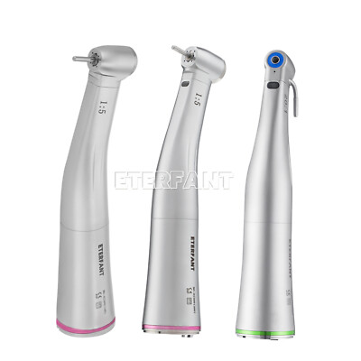 NSK Style Dental 1:5/20:1 Fiber Optic LED Contra Angle Increasing Handpiece