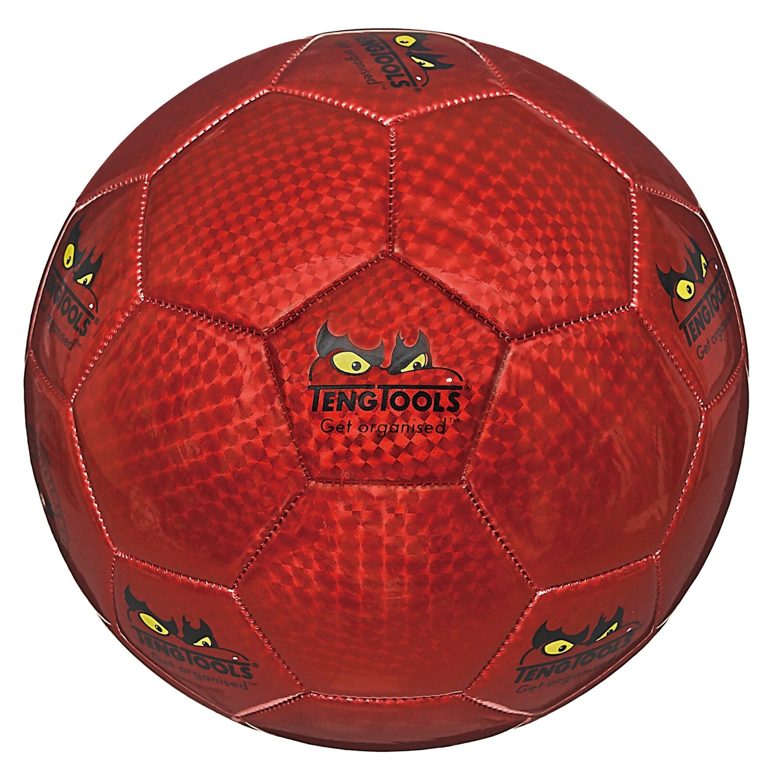 Teng Tools P-FT17 Red Football With Logo Sports Outdoors Games Ball
