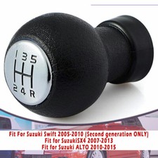Auto Gangschaltung Schaltknauf für Suzuki Swift SX4 05-10 DHL 5 Geschwindigkeits