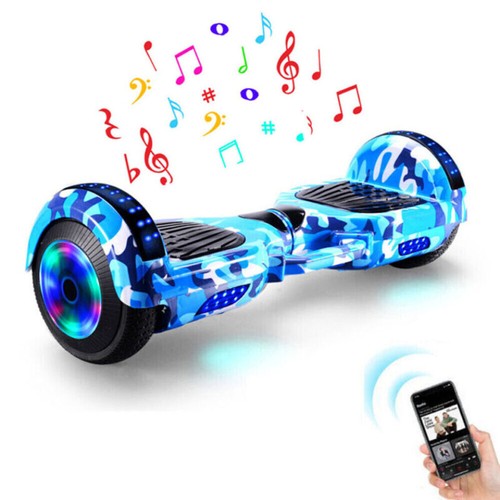 Hoverboard Bluetooth Self-Balancing Electric Scooters LED Hover 2Wheels Board-UK - Picture 6 of 13