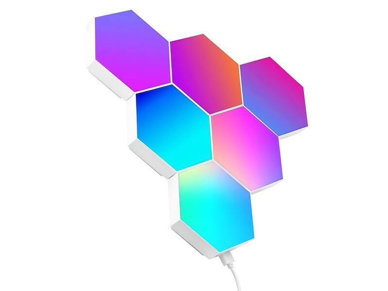 5907512871324 Индикатор подсветки RGB-светильника Smart Hexagon TRAOSW47256