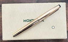 Uninked Montblanc Meisterstuck N 82 Gold R Fountain Pen M 1950s