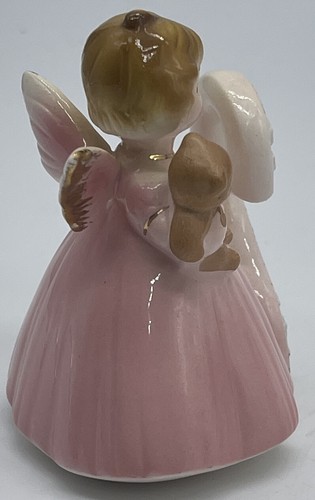 Vintage Josef’s Originals Figurine Birthday Angel February #2 Pink Girl - Picture 8 of 10