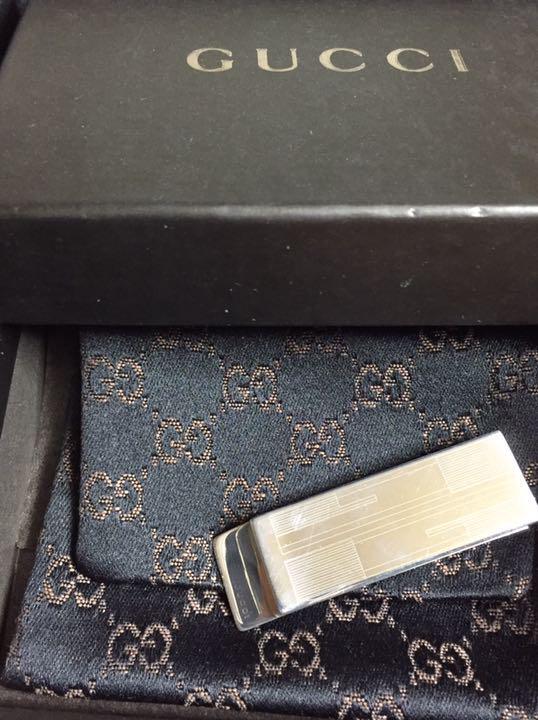 Gucci Sterling Silver Money Clip Made in Italy, Fashion