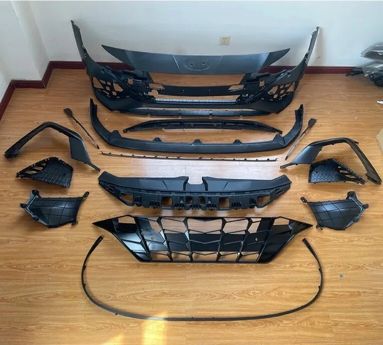 Kit de conversão de carroceria dianteira Hyundai Elantra 2017-2018 KDM raro para-choque importado - Imagem 4 de 4