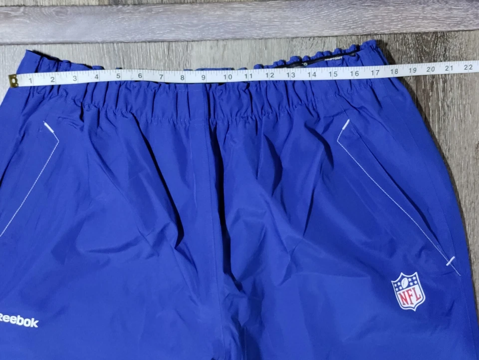 Pantalones de calentamiento Reebok NFL On Field XL Gore-Tex Buffalo Bills impermeables Foto 3 de 4