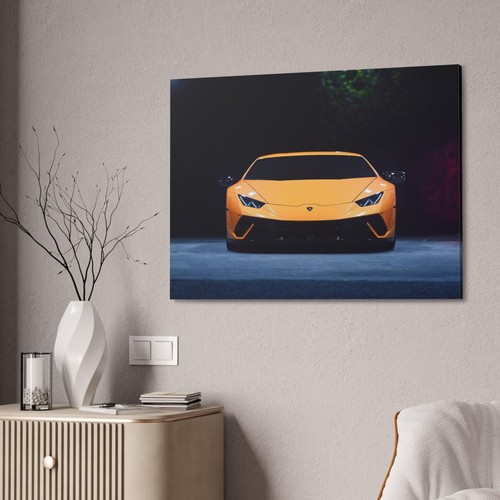 Lamborghini Huracan High Resolution Museum Quality Horizontal Canvas Print #017 - Picture 2 of 10