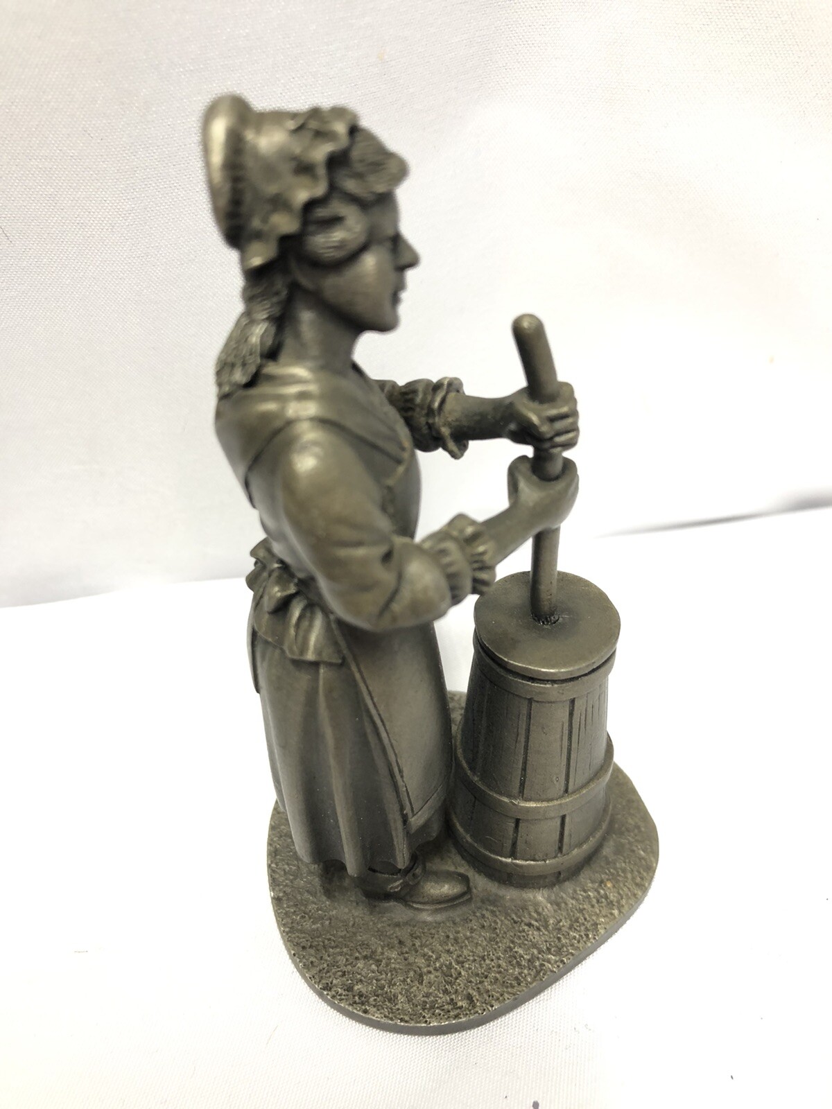 1974 The Franklin Mint Fine Pewter Collection The Butter Churner eBay