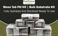 Mono Tub Fill Kit | Mushroom Substrate & Grain Spawn for 50-60 Quart Tubs