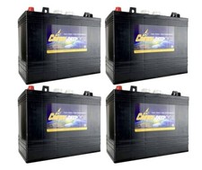 X4 | Crown 12 Volt 150ah Deep Cycle Battery ; Replaces Trojan T-1275 T1275