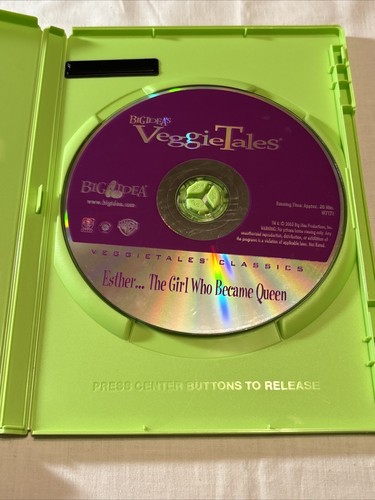 VeggieTales - Esther: The Girl Who Became Queen (DVD, 2005) - ACCEPTABLE - Picture 9 of 11