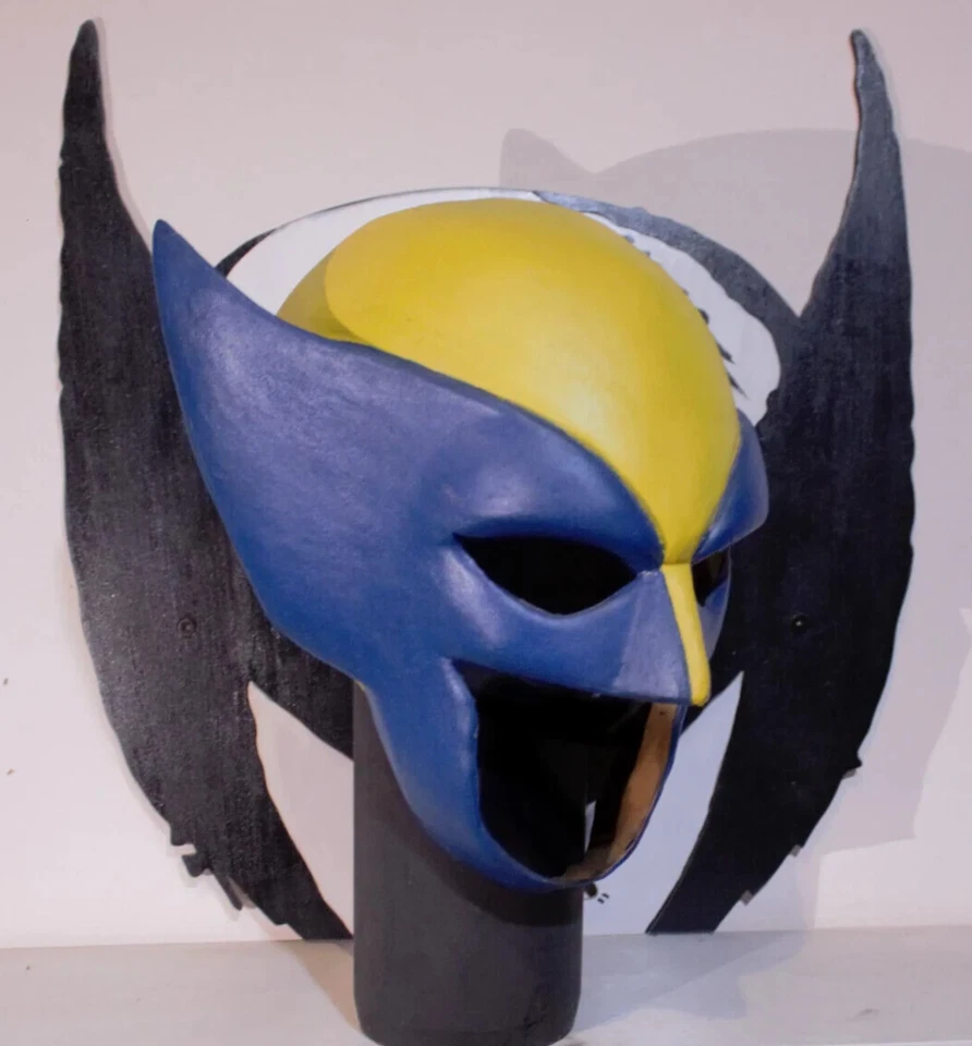 Wolverine X-23 Latex Cowl Mask Cosplay Costume Prop Adult Size - Image 2 of 4