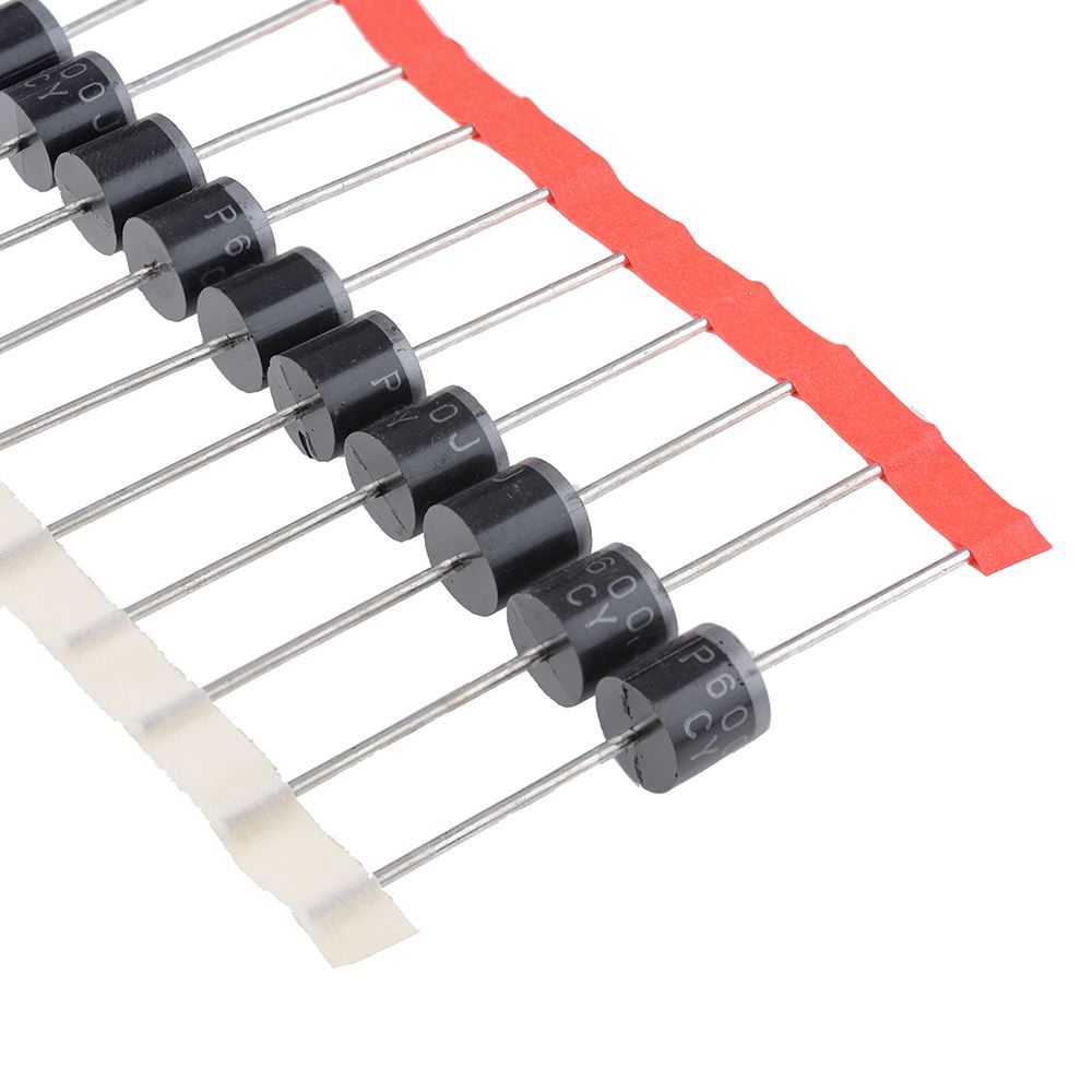 10 X P600D Diodo Raddrizzatore 6A 200V