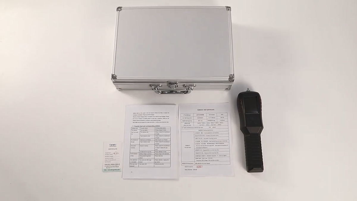 Rilevatore Fisso Di Gas Idrogeno H2 – Bosean 0-1000ppm Con Allarme – DC24V