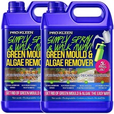 ProKleen Patio Cleaner 10L Mould Algae Killer 25% Stronger Decking Brick Fencing