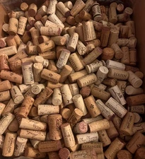 500 Wine Corks ALL Natural, No Synthetics, Dif Brand FREE SHIP! PRIORITY MAIL!