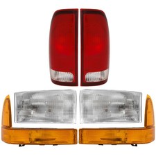 Headlamp Kit For 1999-2001 Ford F-350 Super D...