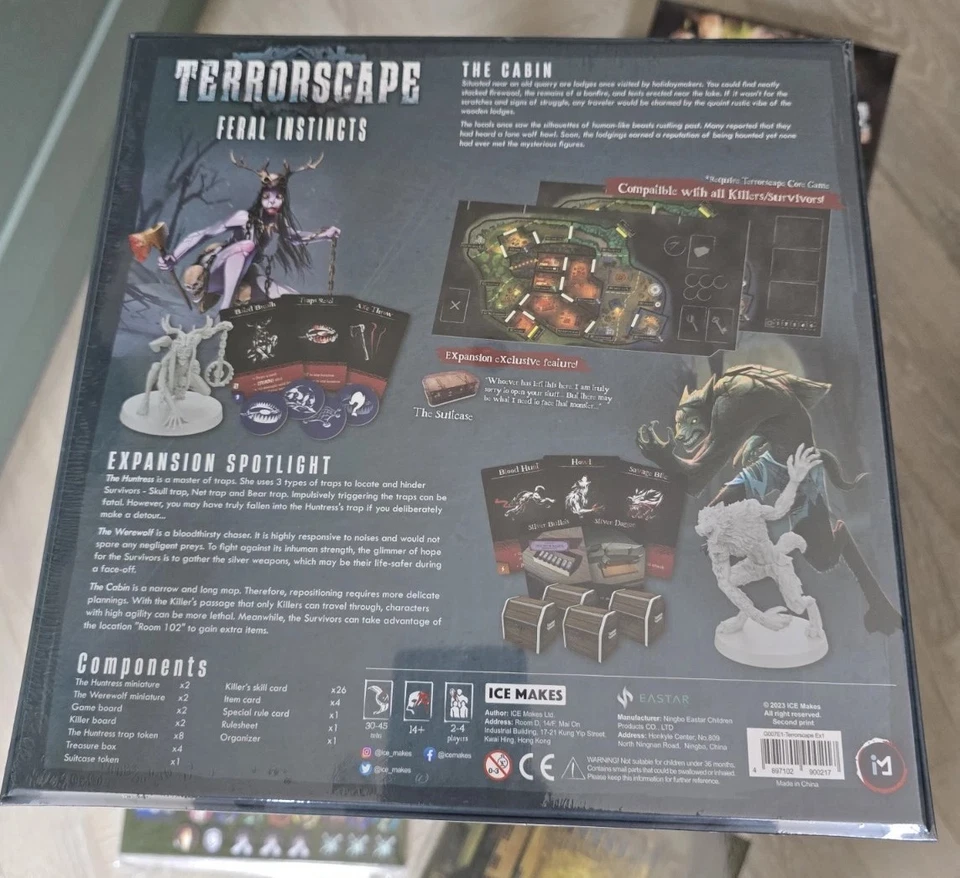 Feral Instincts Expansion Terrorscape Board Game Brand New PRE ORDER - Image 2 of 2