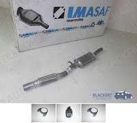 Imasaf Auspuff MSD Mitteltopf für Fiat Cinquecento (170) 1.1 Sporting 40 KW